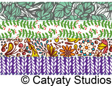 Load image into Gallery viewer, Caty's Garden Washi Tape