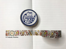 Load image into Gallery viewer, Caty's Garden Washi Tape