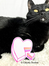 Load image into Gallery viewer, Heart Cake Sticker