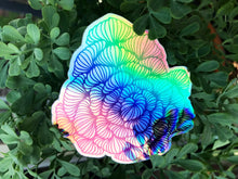 Load image into Gallery viewer, Holographic Rosebud Sticker