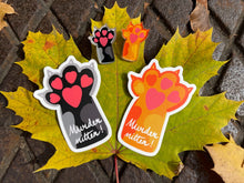 Load image into Gallery viewer, Murder Mitten (Orange) Pin