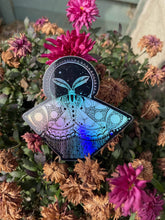 Load image into Gallery viewer, Holographic Space Moth Sticker