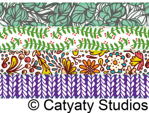Caty's Garden Washi Tape