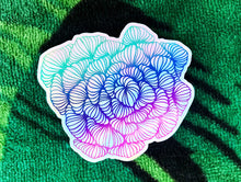 Load image into Gallery viewer, Holographic Rosebud Sticker