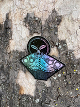 Load image into Gallery viewer, Holographic Space Moth Sticker