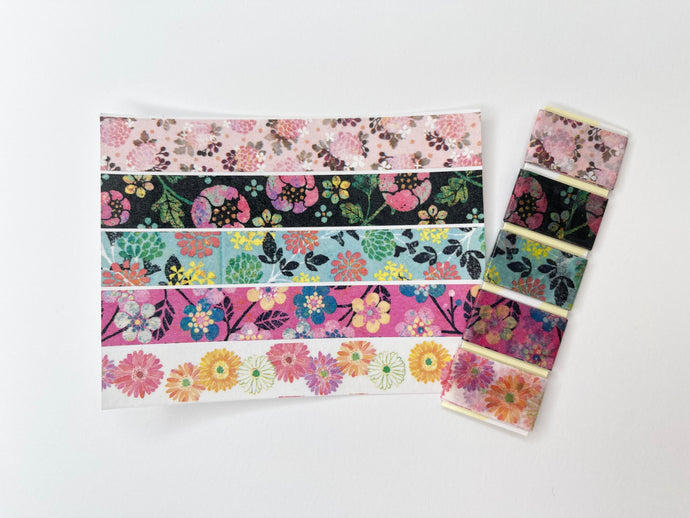 Floral Washi Tape Sample #3