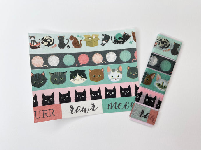 Cat Washi Tape Sample #3