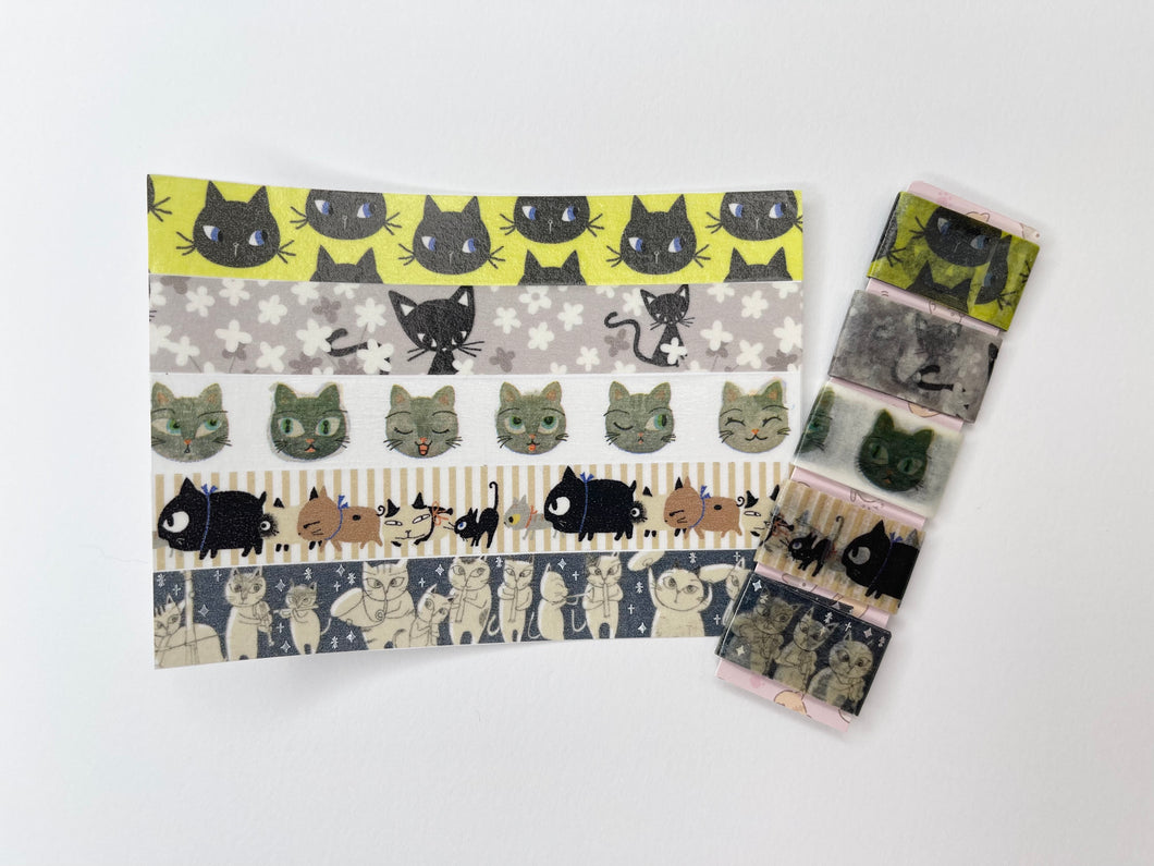 Cat Washi Tape Sample #1