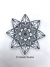 Load image into Gallery viewer, Lotus Mandala Sticker