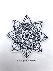 Lotus Mandala Sticker