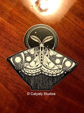 Load image into Gallery viewer, Space Moth Sticker